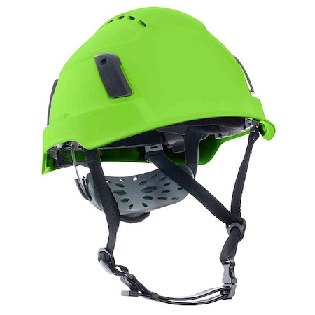 Jackson Safety HardHat, FrontBrim, XS2-500, FluorGrn 22126