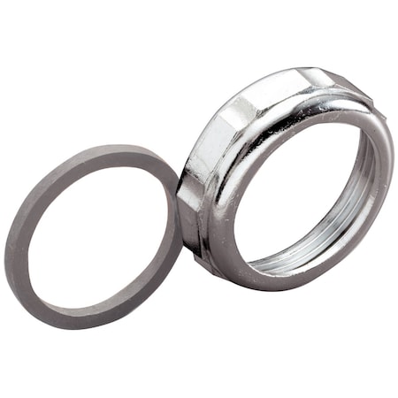 Do It Best 1-1/4''x1-1/4''Die-Cast Slip Joint Nut & Washer DIB855-9