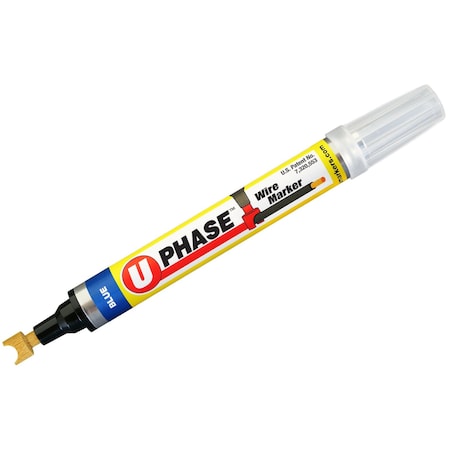 U-Mark Wire Marker Blue, 4 PK 10702PPM
