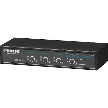 Black Box BLACK BOX Servswitch Dt Basic Ii, 4-Port KV7024A