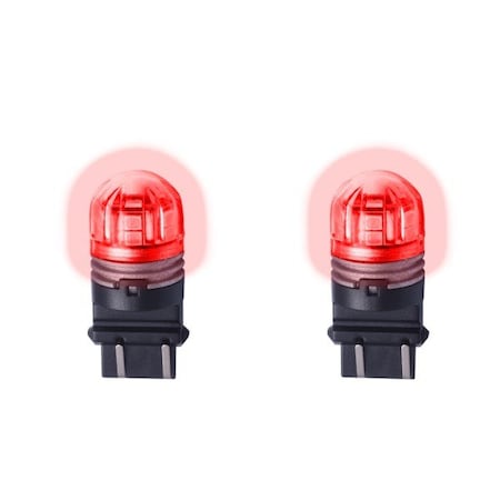 Putco Bulbs, 1156; LED; Red; Set of C1156R