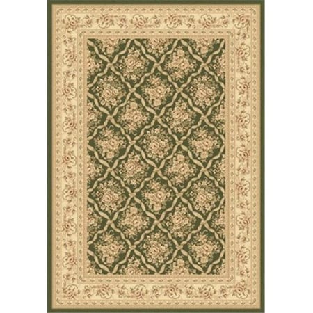 Dynamic Rugs Legacy 9.2 x 12.10 58018-440 Rug - Green LE101458018440