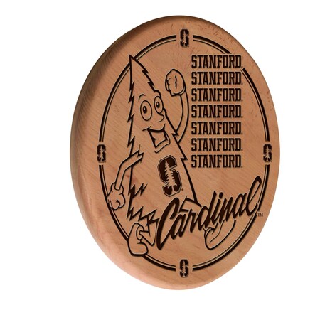 Holland Bar Stool Co Stanford University 13" Laser Engraved Solid Wood Sign WSgnLNatStnfrd