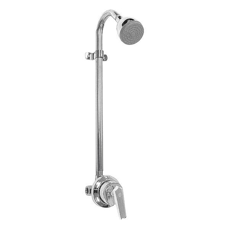 Speakman Wall Mounted Exposed Shower, Manual, 2, Wall, Rough Chrome Plated S-1496-AF