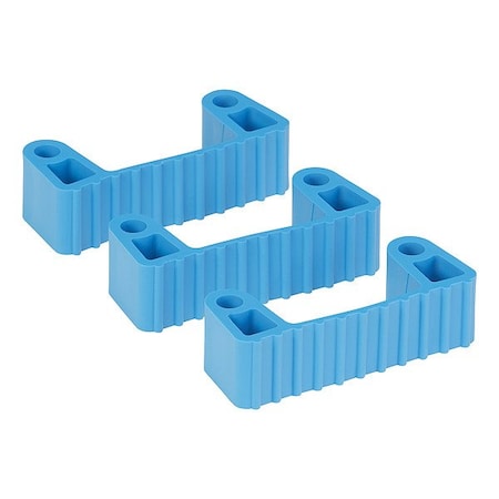 Vikan Rubber Bands for Wall Brackets, Blue 10023