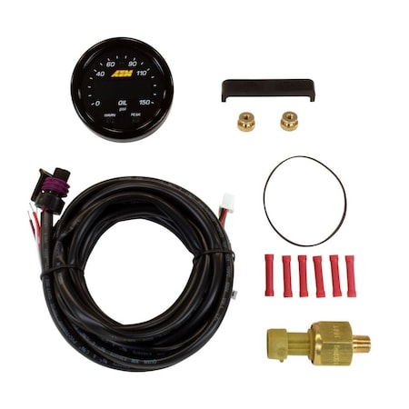 Aem Electron Gauge Oil Pressure 30-0307