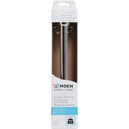 Moen Home Care 9'' Designer Hand Grip Chrome LR2250DCH