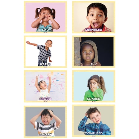 Mojo Range of Emotions, 8-Puzzle Set MJ-345407