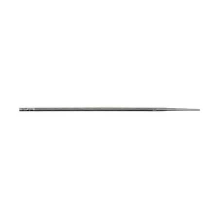 Milwaukee Tool Round File, 8 in L, 7/32" dia., Steel 49-16-2888