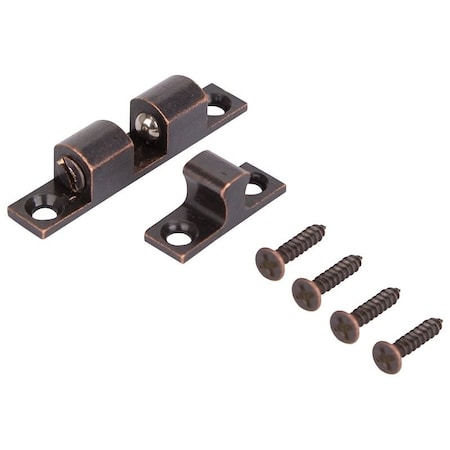 Prosource Double Ball Catch, Brass, Venetian Bronze CB-01CVB-PS