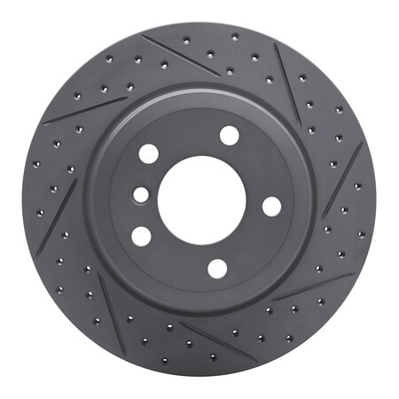 Dynamic Friction Co DFC Geoperformance Rotor - Drilled and Slotted 830-31143R