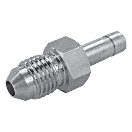 Ham-Let Compression Fitting Adapter, 10,150 psi 739LTFL SS 1/4 X 1/4 BD