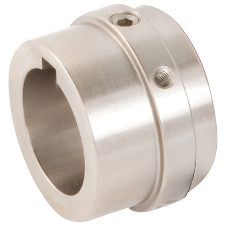 Rexnord Hub, Elastomeric Coupling, 1-1/4 in. Bore, 2.6 in. Outside Diameter, 2-1/4 in. Hub Diameter 4 HSB X 1.250 STL OMEGA 7300290