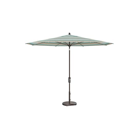 Treasure Garden 11 ft Patio Umbella, aluminum, fiberglass ribs, outdoor, Gateway Mist Stripe UM841-00 58039 Gateway Mist Stripe