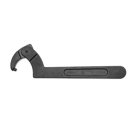 Gearwrench 2" to 4-3/4" Adjustable Pin Black Oxide Spanner Wrench 1/4" Pin 81864