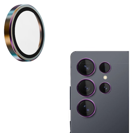 Gadget Guard Camera Lens Protector For Samsung Galaxy S25 Ultra, Iridescent GGACXXC208SS17C