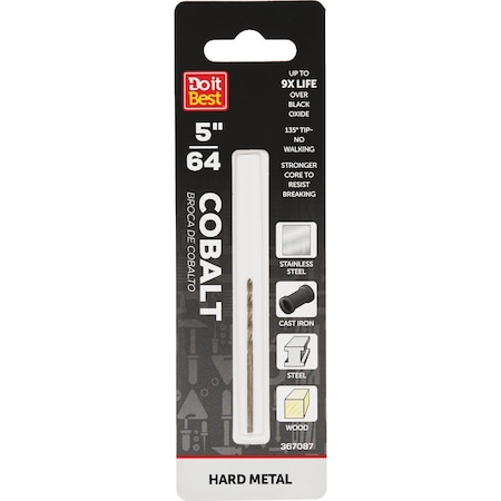 Do It Best 5/64'' Cobalt Drill Bit QJDIB-DB-033B