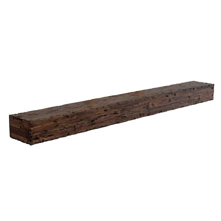 Merry Products 72 in. Fireplace Mantel Wall Shelf Beam SLF0230115010