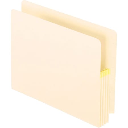 Tops Business Forms Pendaflex, CONVERTIBLE END TAB FILE POCKETS, 3.5in EXPANSION, LETTER SIZE, MANILA, 25PK 12832