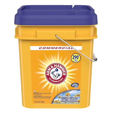Church & Dwight Arm & Hammer Laundry Detergent Powder 18# 290 Loads Crisp Clean 33200-01001