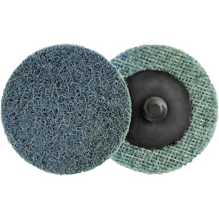 Auveco Surface Conditioning Disc 2in Fine Blue, 25PK 22376