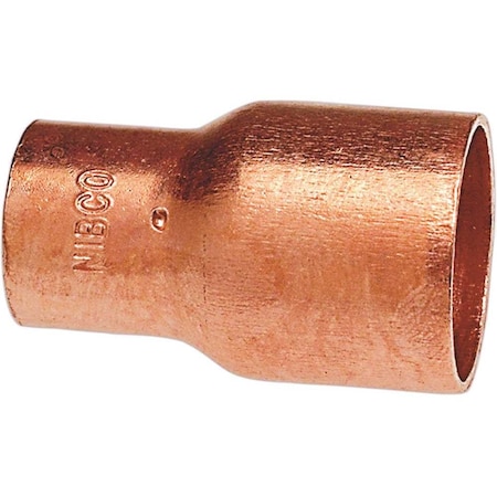 Nibco 3/8 in. Wrot Copper C x C Coupling With Dimpled Tube Stop CP60038