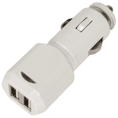 Wormhole 10710 12V-5V Dual USB Car Charger WO800382
