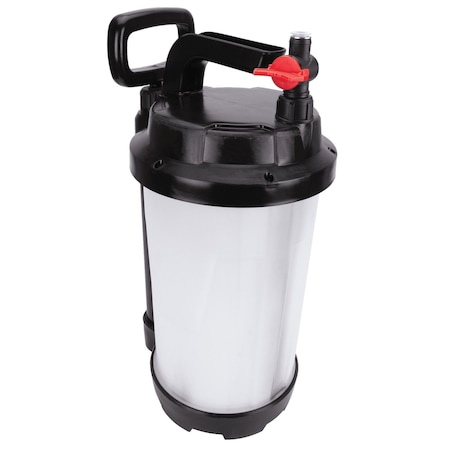 Performance Tool Manual Oil Extraction Pump, 8 Liter Reservoir, Hand Pump, Fluid Evacuation W54171