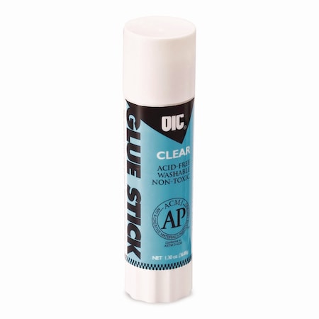 Officemate Glue Stick, 1.3 oz, Dries Clear 50003