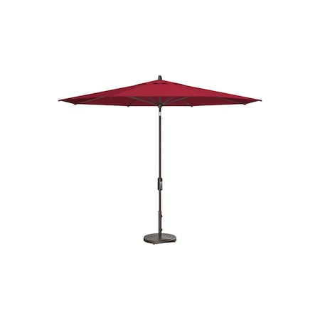 Treasure Garden 11 ft Patio Umbella, aluminum, fiberglass ribs, outdoor, Jockey Red UM841-00 5403 Jockey Red