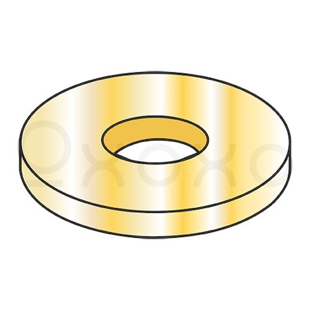 Oxoxo 1/4 AN970 Military Flat Washer Cadmium Yellow, 1000PK 448672