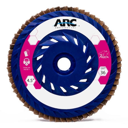 Arc Abrasives Quick-Change Disc, Ceramic 75-31618
