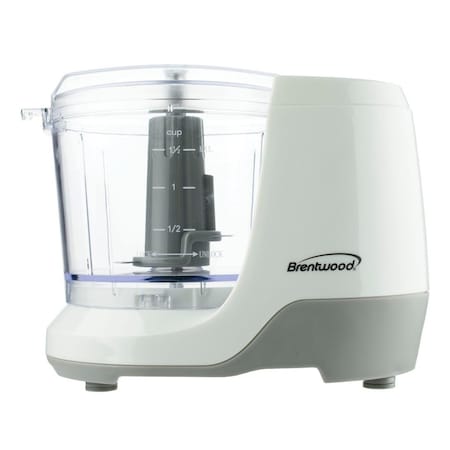 Brentwood Industries 1.5 Cup Mini Food Chopper in White MC-109W