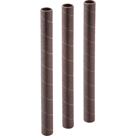 Woodstock 3/4" Dia. x 9" A/O Hard Sanding Sleeve, 120 Grit, 3PK D1443