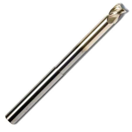 Zoro Select Corner Radius End Mill, 0.25 in, Carbide 315417
