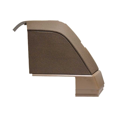 K&M Mfg Fender Panel for John Deere 7000-7010 Series Tractors Left-Hand Multi-Brown Vinyl 4201