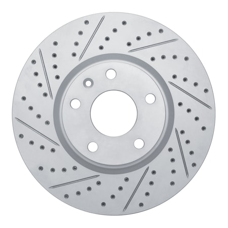 Dynamic Friction Co DFC Geoperformance Rotor - Drilled and Slotted 830-47050L