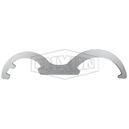 Dixon Double End Spanner Wrench, Steel Handle, Steel Head, For Use with 2 to 5 in Storz Couplings SW-S400
