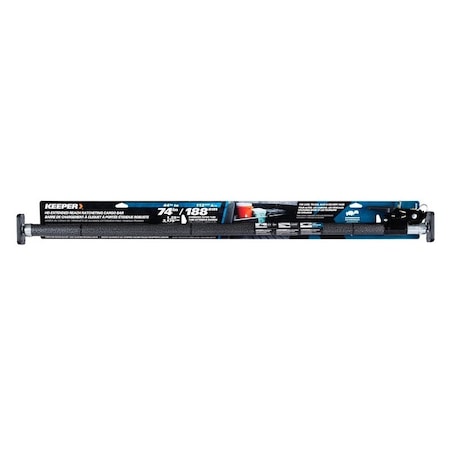 Keeper Heavy-Duty Ratcheting Cargo Bar, 44 to 74 in Telescoping 05062
