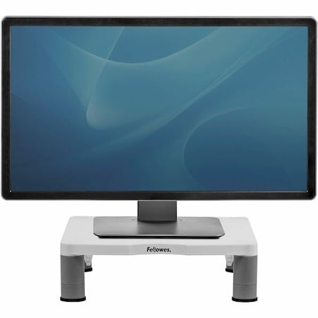 Fellowes Standard Monitor Riser, Gray FEL91712