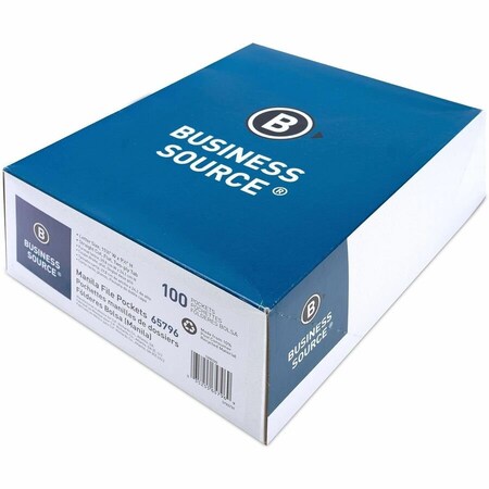 Business Source JACKET, FILE, LTR, FLAT, MLA, PK100 BSN65796