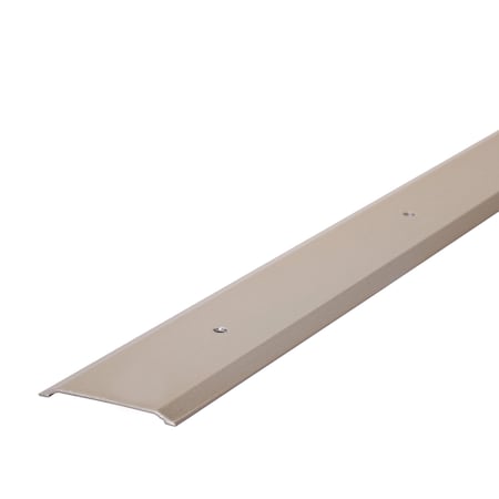 M-D Building Products 1-3/4 in. x 1/8 in. x 36 in. Satin Nickel Aluminum Flat Profile Threshold for Interior Doorways 49010