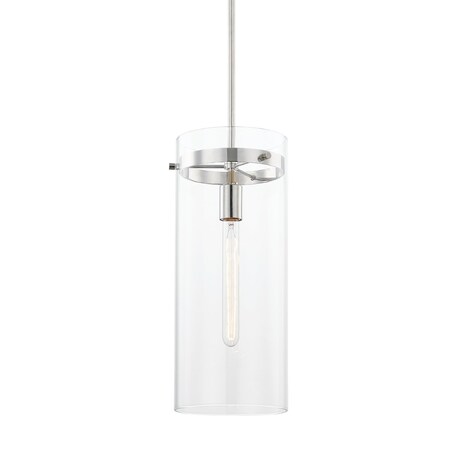 Mitzi Haisley 1 Light Pendant 8 In. Polished Nickel H756701L-PN