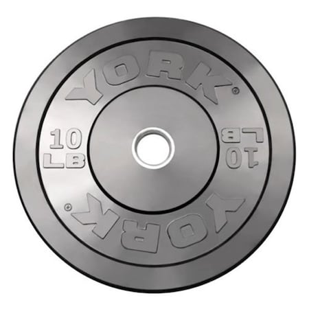 York Barbell 10 lb. Solid Rubber Training Bumper 29067