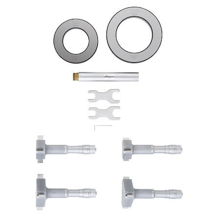 Mitutoyo Holtest Set, Type Ii, R, 2 - 4" 368-997
