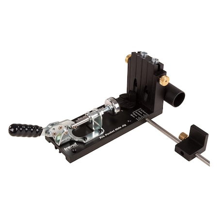 Trend Pocket Hole Jig Pro Kit, Adjustable Height, Face Clamp, 100 Screws, Storage Case, PH/JIG/AK U*PH/JIG/AK