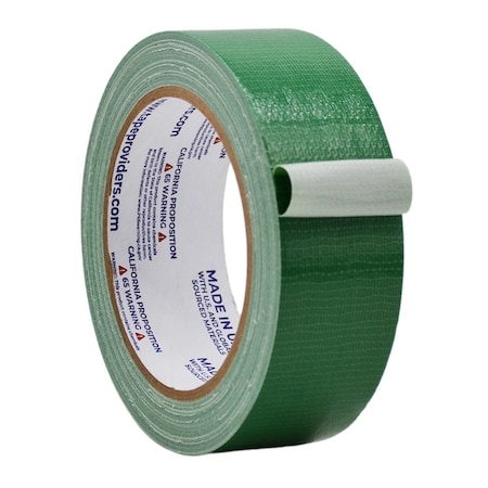 Wod Tape DTC10 Industrial Grade Duct Tape Olive Drab 1.5 in. x 60 ft., 32PK WOD DTC10-01500-32-60-ODR
