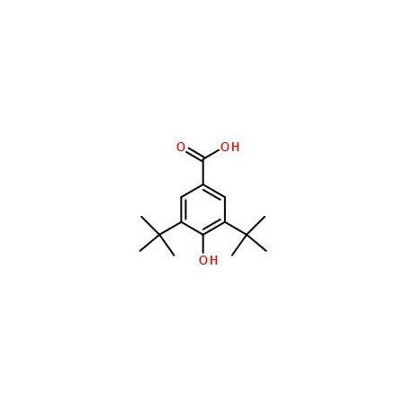 Ak Scientific 3, 5-Di-tert-butyl-4-hydroxybenzoic acid (500g), CAS 1421-49-4 P770-500g