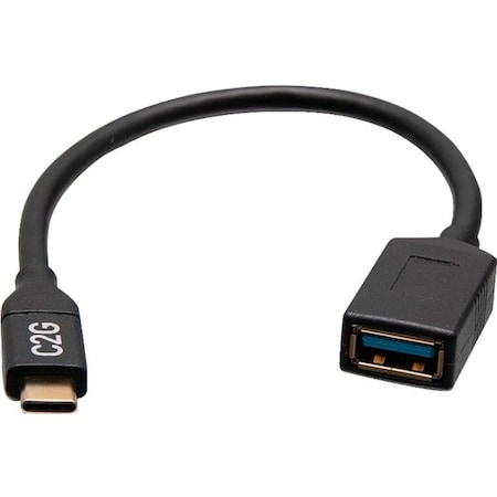 C2G C2G29515 USB-C Male to USB-A Female Adapter Converter, USB 3.2 Gen 1 (5Gbps) C2G29515