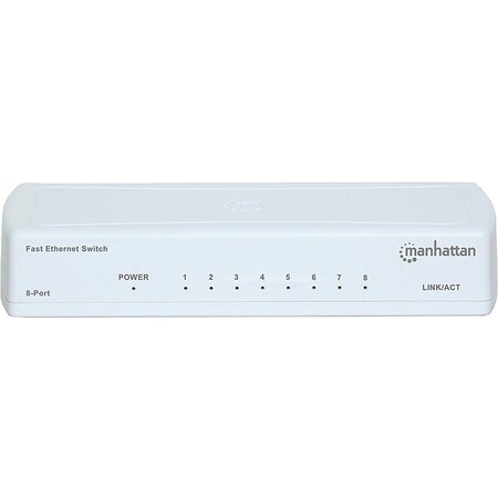 Manhattan Fast 8-Port Ethernet Office Switch 560689